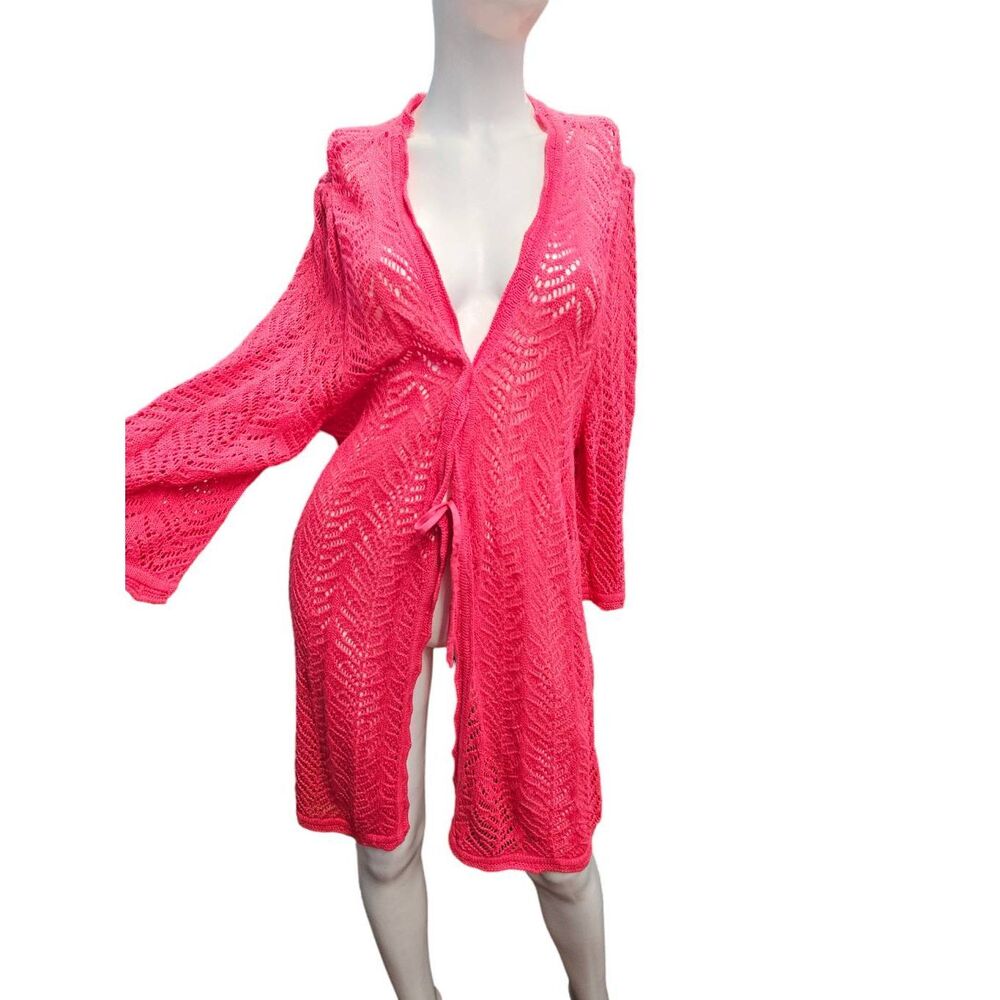 White Stag NEW TAGS Pink Long Cardigan  Size 18W